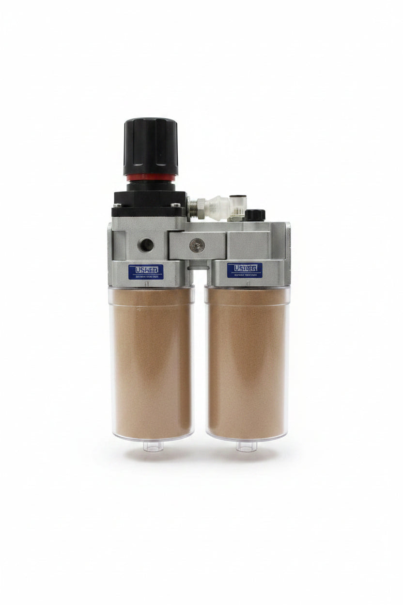 Unidad FRL URREA UPWL4 1/2 NPT con Manómetro