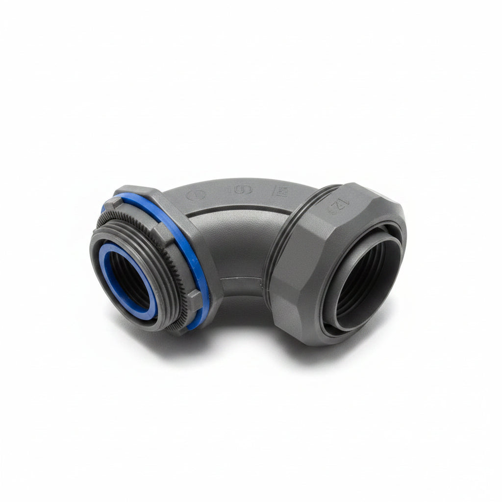 Conector 90° Liquidtight para Tubo Flexible Hermético