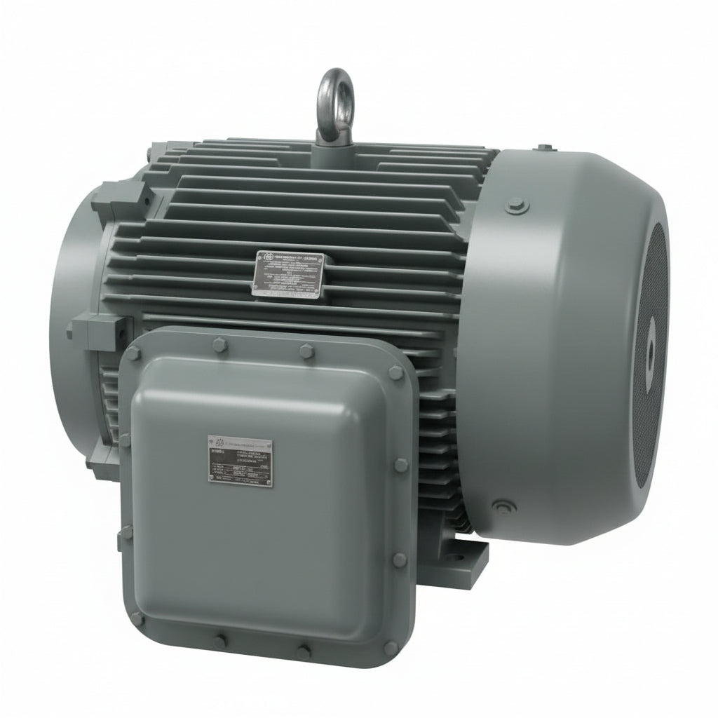 Motor Eléctrico Industrial de Servicio Severo 125 HP 1790 RPM North American Electric