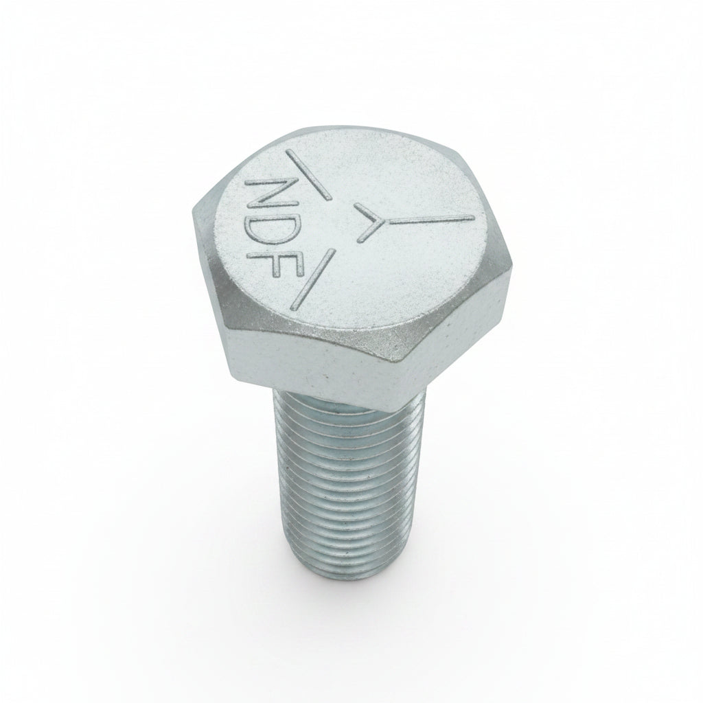 Tornillo Hexagonal 5/8" x 2" Grado 5 Zincado Industrial
