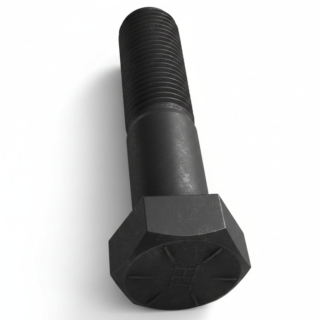 Tornillo Hexagonal 1 1/4" x 5 1/2" Grado 8 Alta Resistencia Pavonado