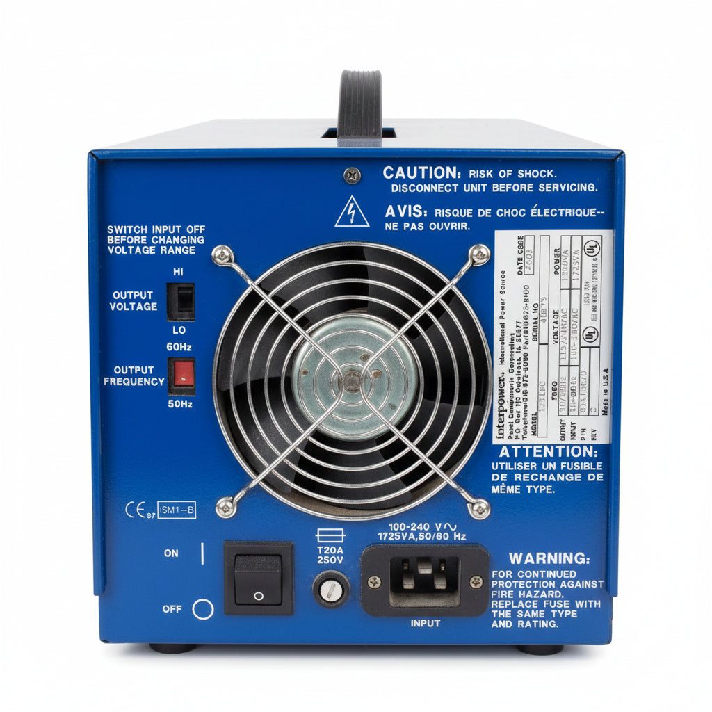 Verificador de Continuidad y Polaridad Interpower 1211FC para Cables de Alimentación