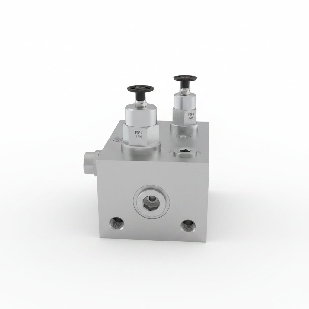 Válvula de Bloqueo Pilotada 1/2" – 3/4" Pilot Check Valve Hidráulica