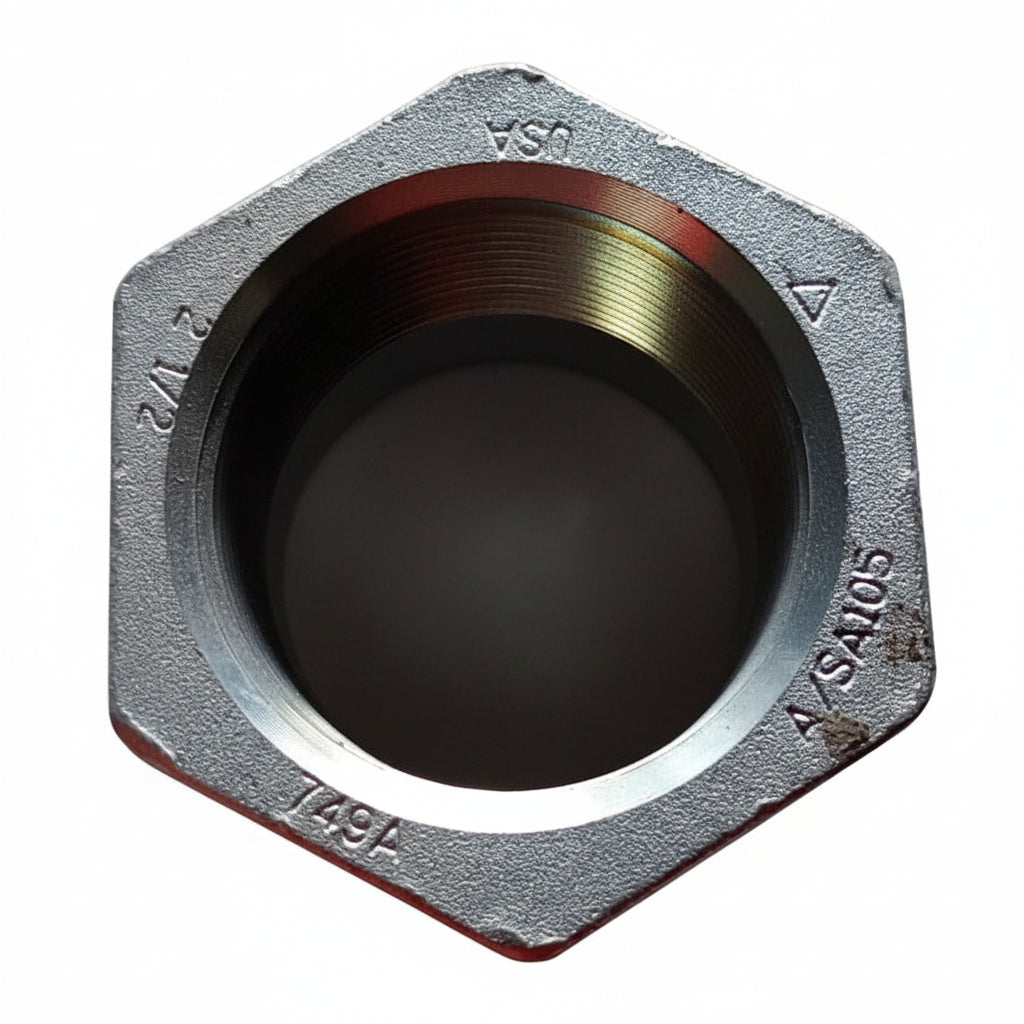 Reducción Bushing 2 1/2" a 2" MNPT a FNPT Hexagonal