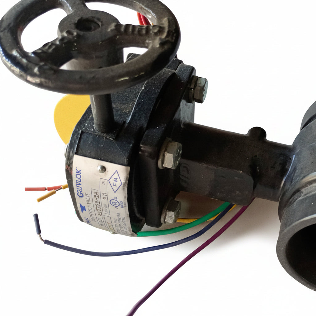 Válvula de Mariposa Gruvlok 3" UL/FM Ranurada 300 PSI