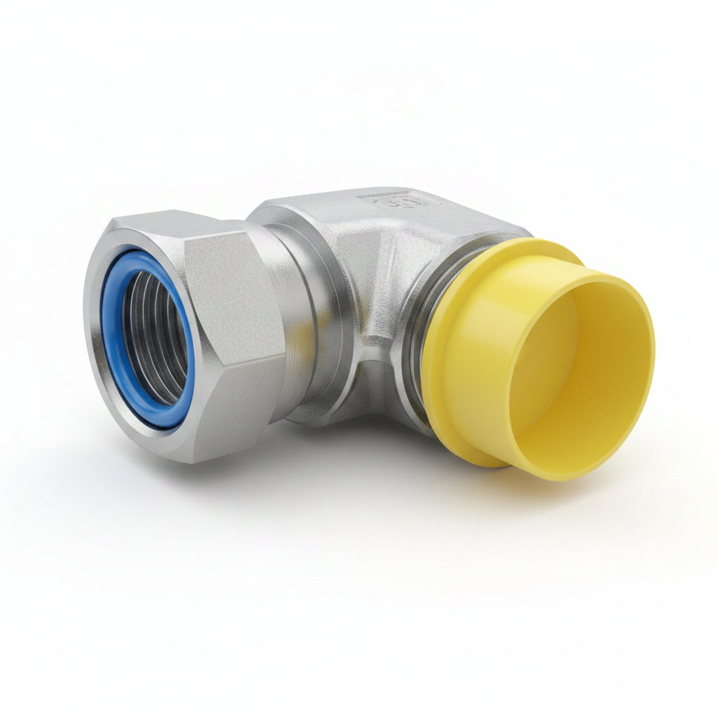 Codo 90° Giratorio Parker 16-C6X-S Conector Hidráulico