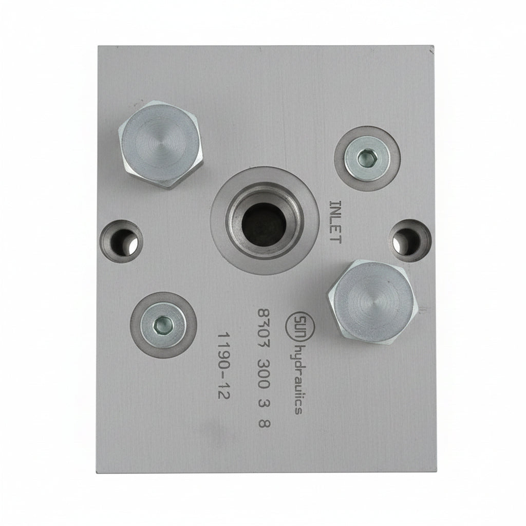 Bloque Manifold Hidráulico de Aluminio para Válvulas Serie 10