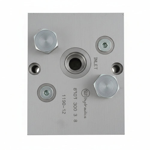 Bloque Manifold Hidráulico de Aluminio para Válvulas Serie 10