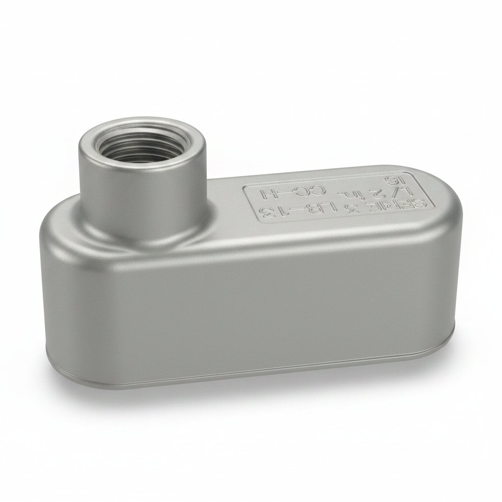 Cuerpo de Conducto Tipo LB 1/2" Eaton con Tapa Aluminio