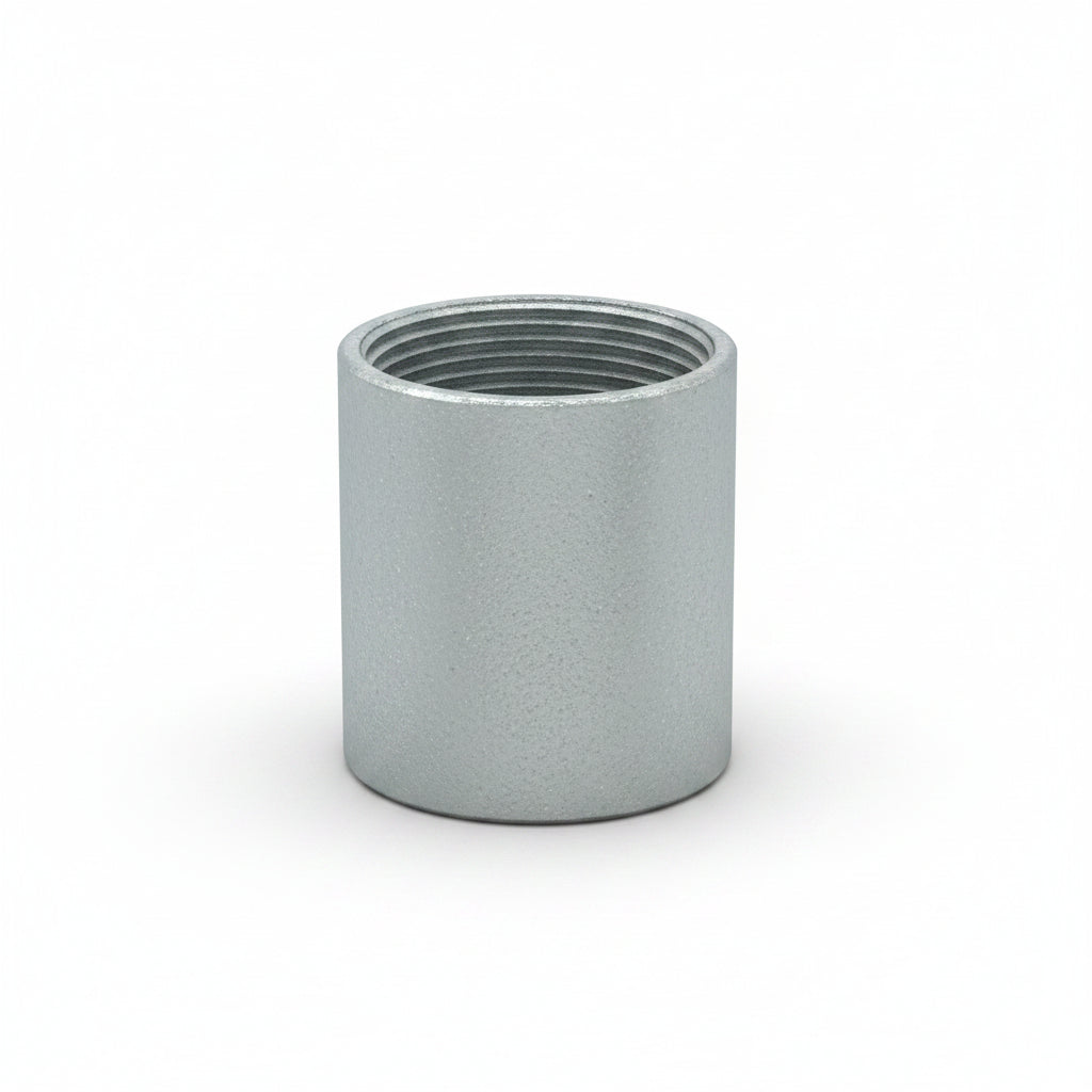 Cople de Acero Galvanizado 2" NPT Unión para Tubería