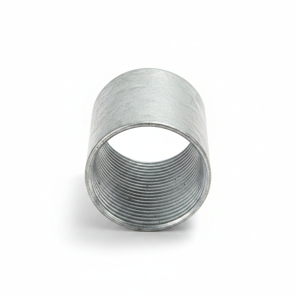 Cople de Acero Galvanizado 2 1/2" NPT Unión para Tubería