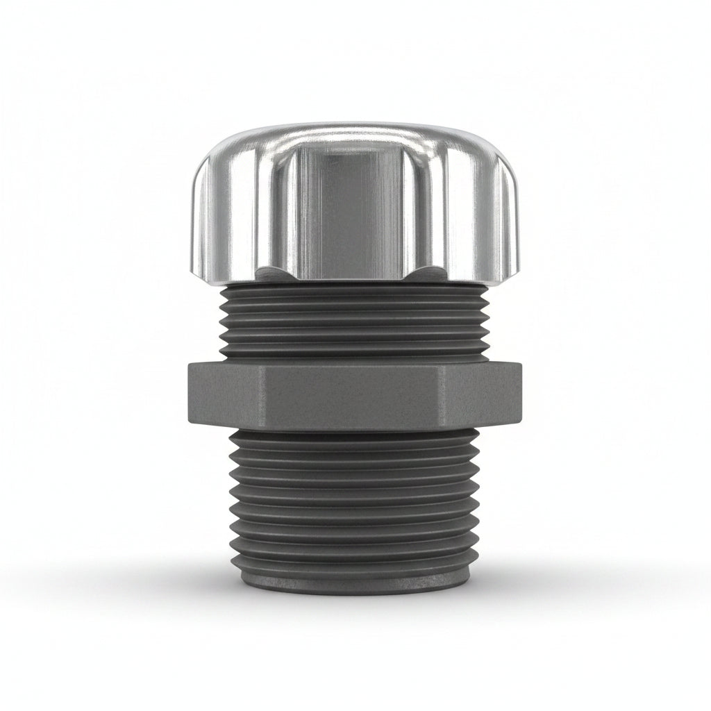 Conector Liquid-Tight 3/4" a 1/2" NPT Hermético Acero