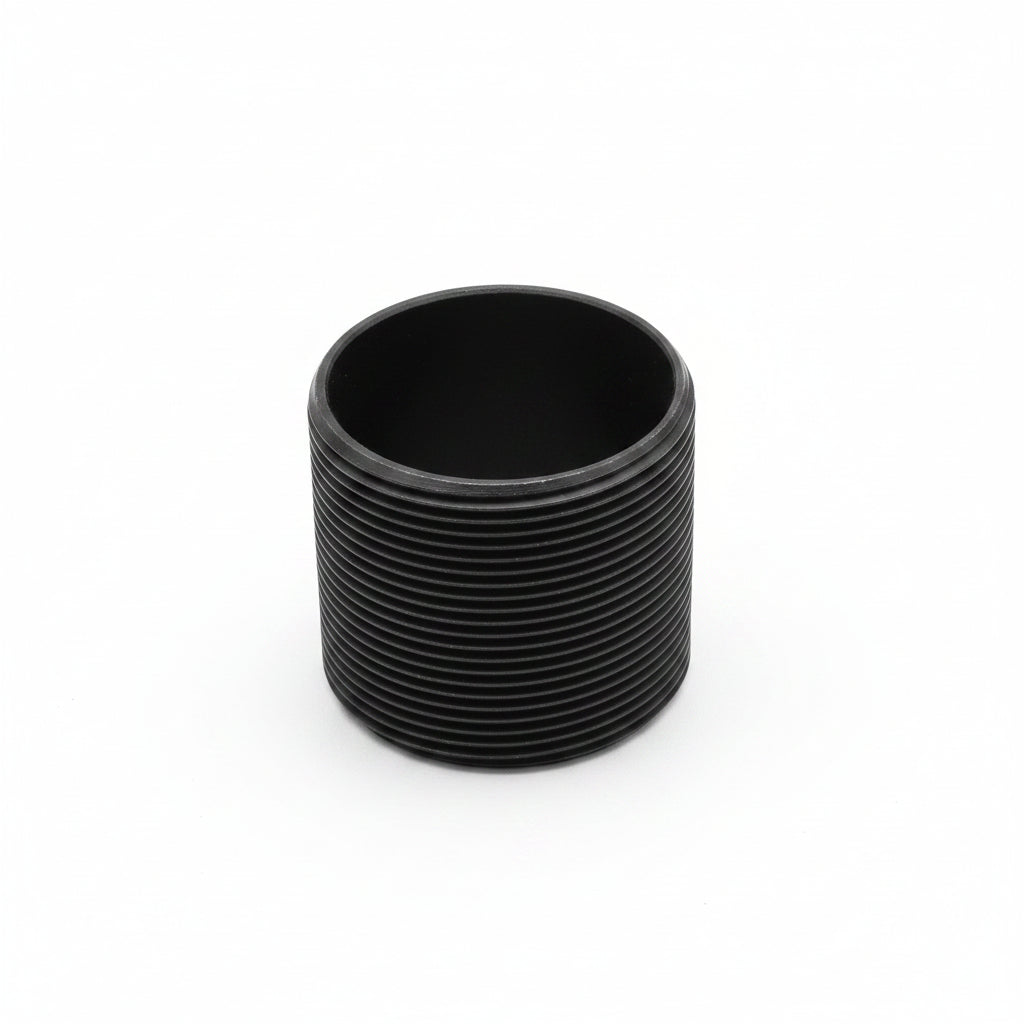 Niple Close de Acero Galvanizado 2" Rosca NPT Completa