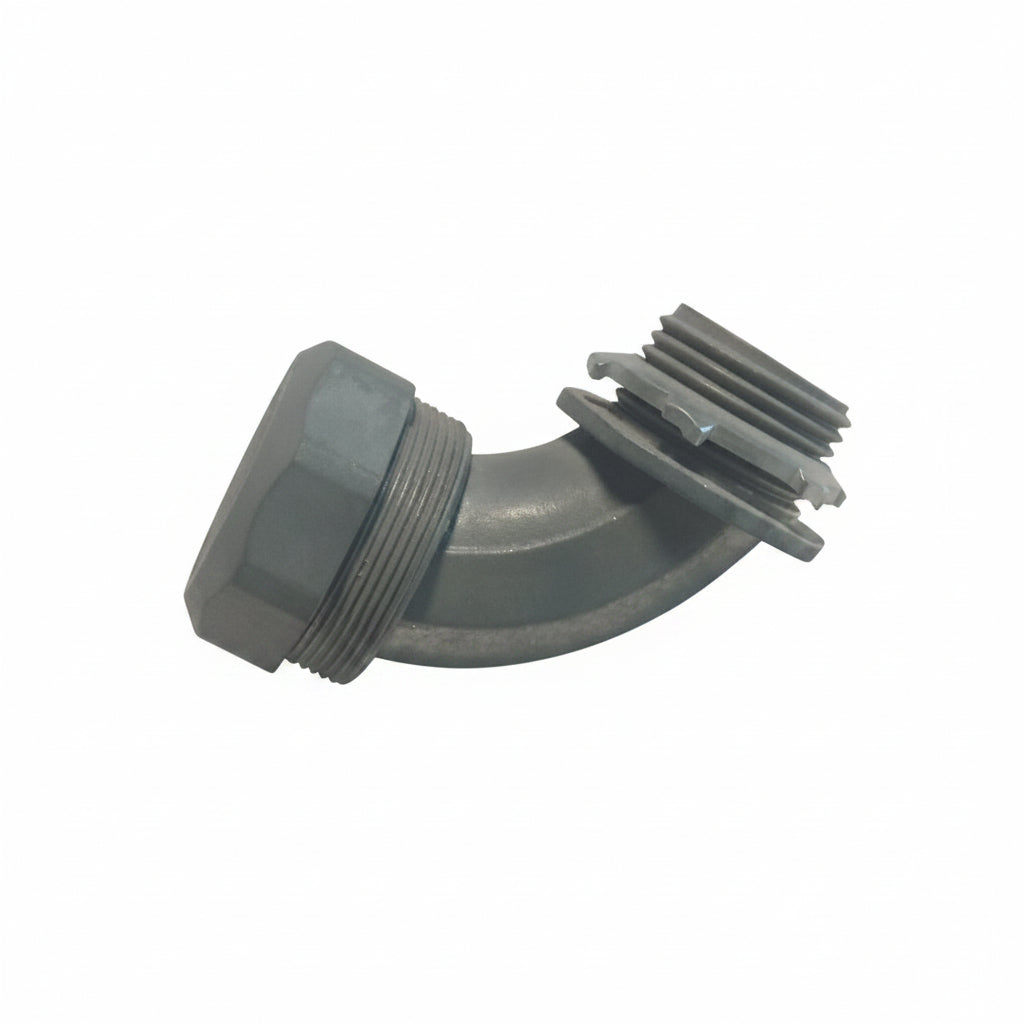 Conector Curvo 90° Liquid-Tight 1" Hermético para Conduit