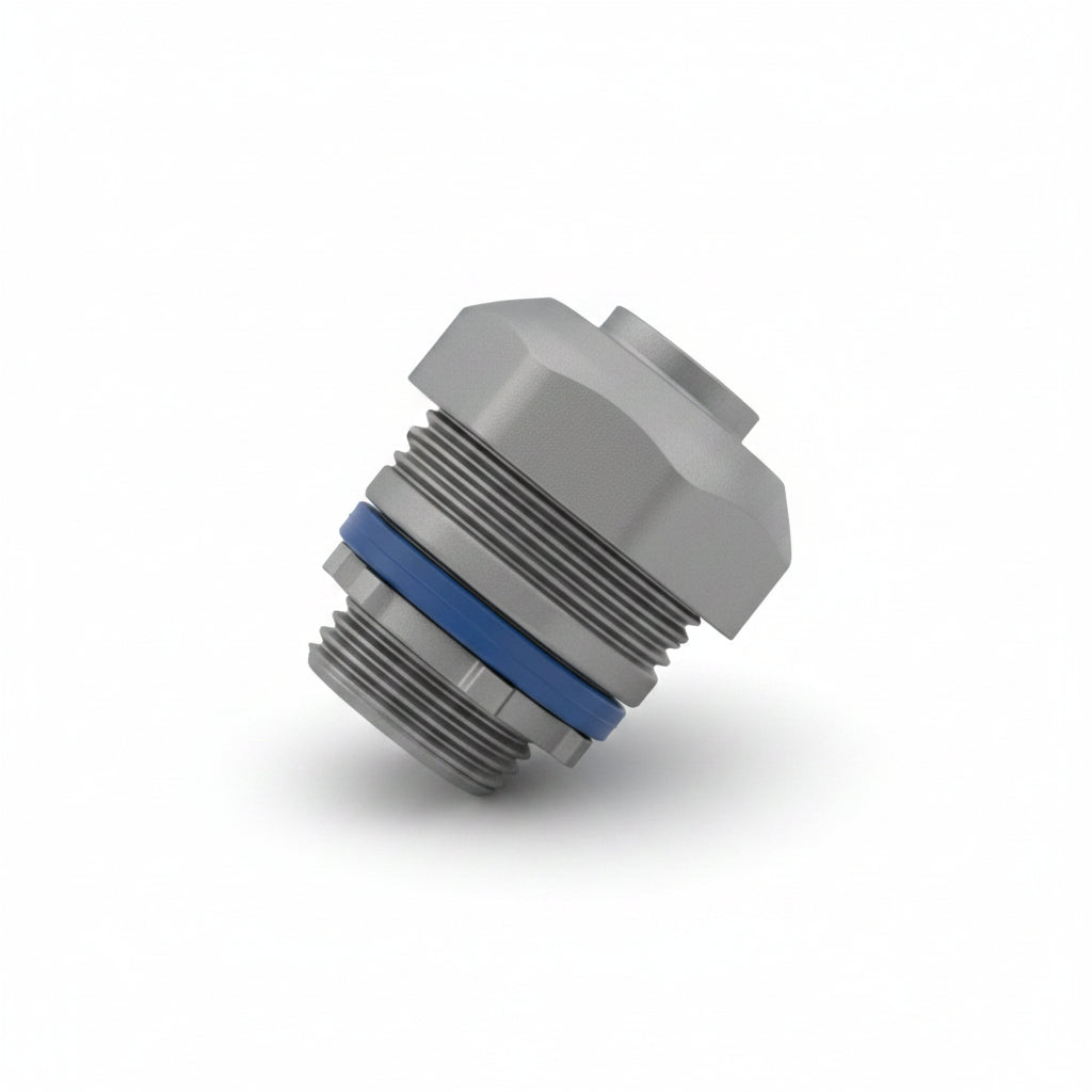 Conector Recto Liquid-Tight 1/2" Hermético para Conduit