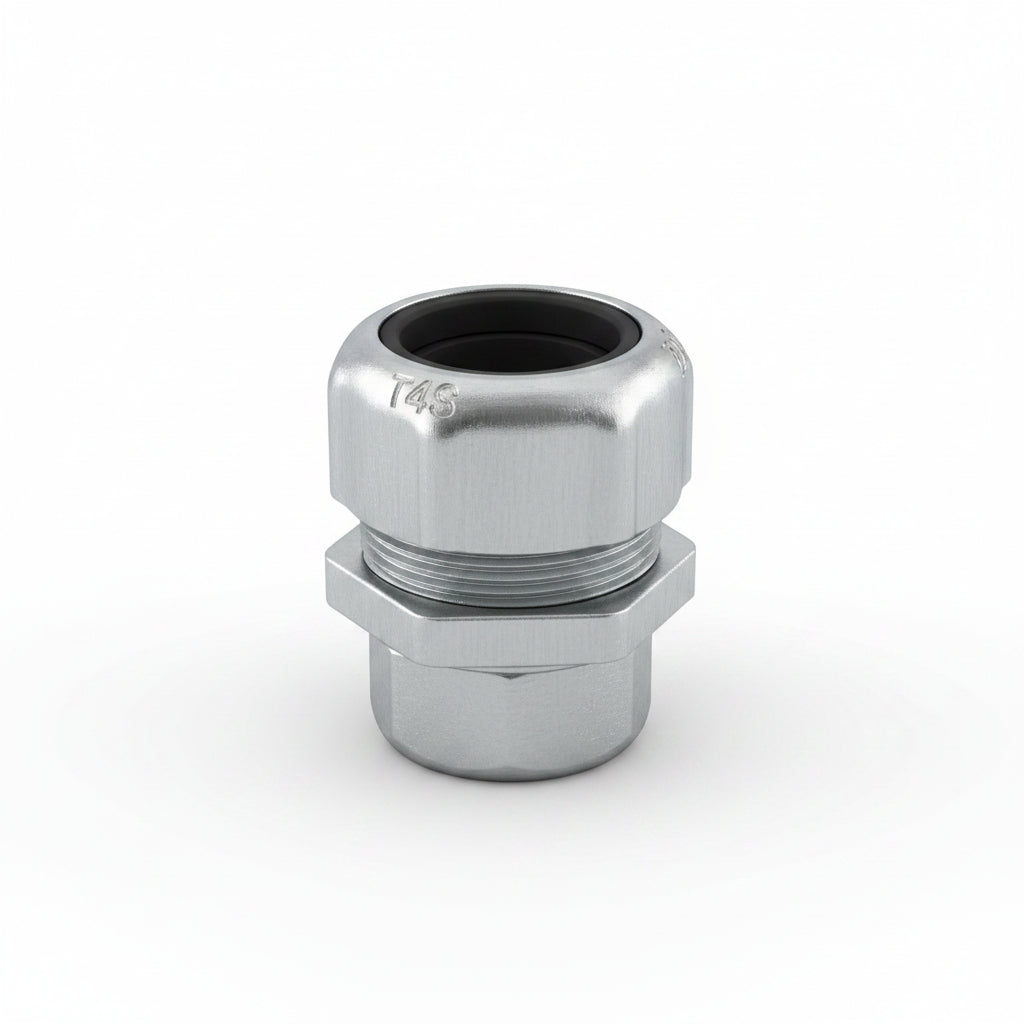 Conector Liquid-Tight Recto 1 1/4" a 1" NPT Reducción Hermética