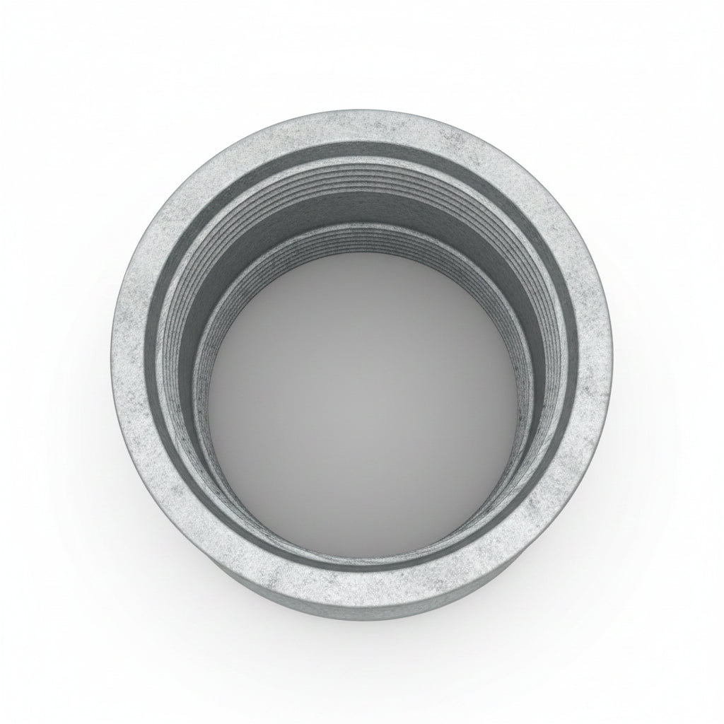 Cople de Acero Galvanizado 3" NPT Unión para Tubería