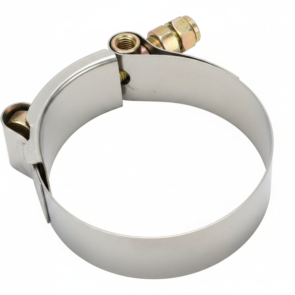 Abrazadera Sinfín 2.5" Acero Inoxidable Ajustable