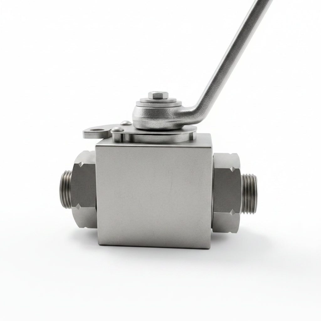 Válvula de Bola STAUFF 2 Vías Alta Presión 3/4" NPT