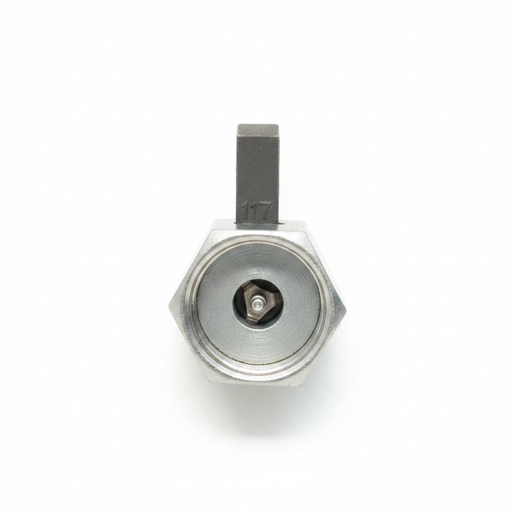 Niple de Diagnóstico Parker PD38BTL-6 9/16-18 UNF con Tapón