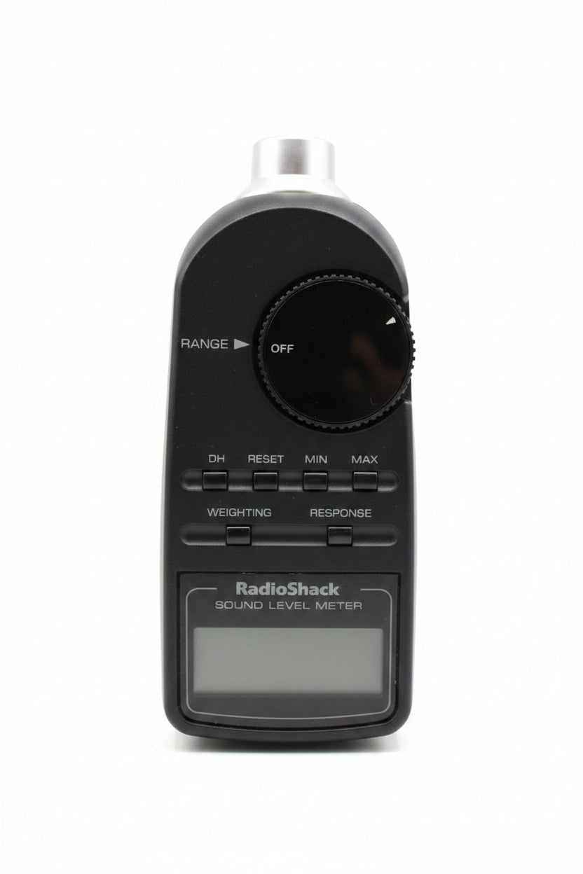 Medidor de Nivel de Sonido Radio Shack 33-2055 Decibelímetro