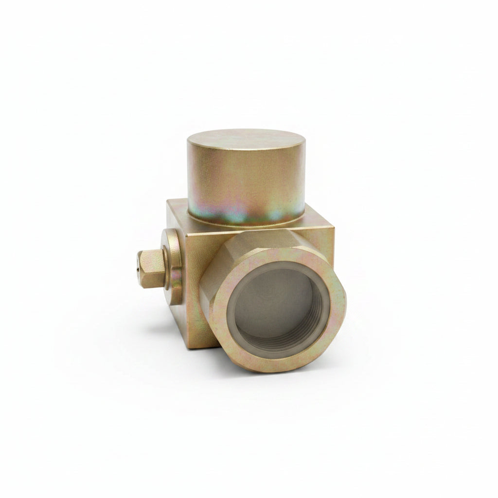 Válvula de Bola 3 Vías Gemels SAE #20 Alta Presión 5075 PSI