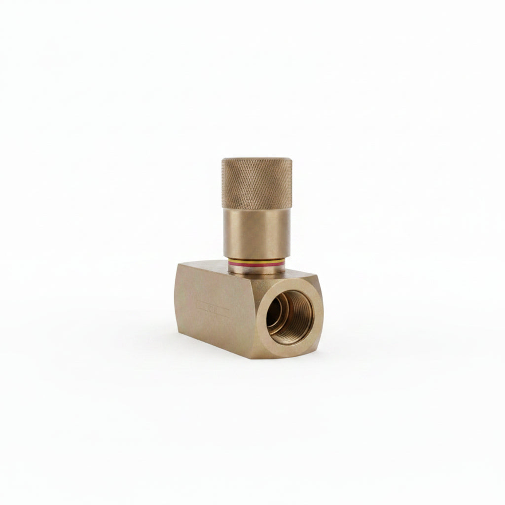 Válvula de Control de Flujo 3/4" NPT 15 GPM con Check 5000 PSI