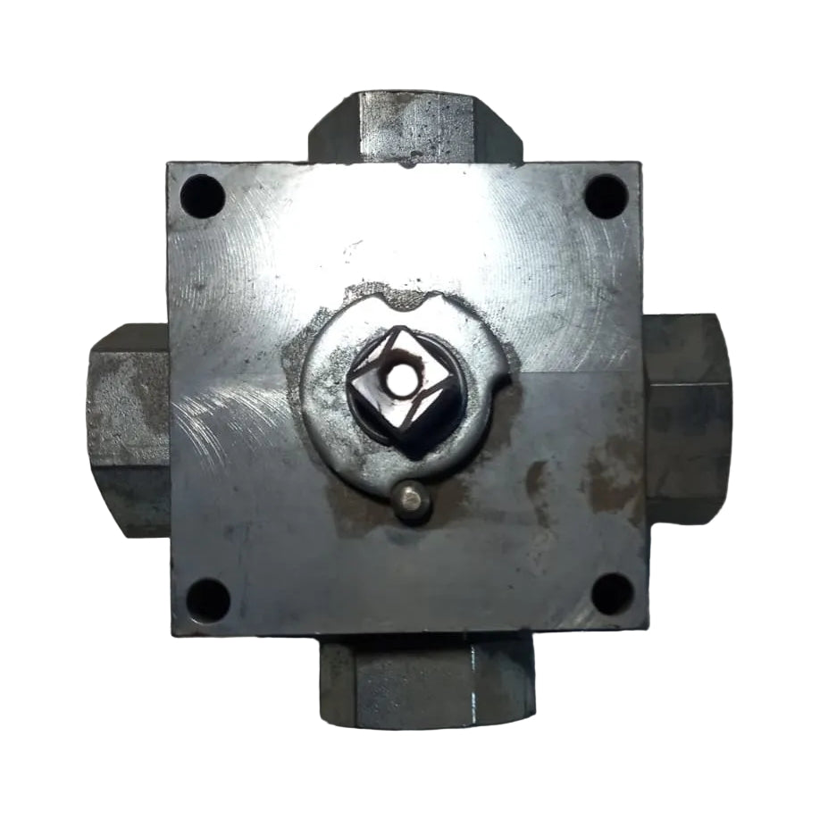 Válvula de Bola HYDAC 2 Vías 1-1/4" SAE Alta Presión