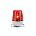 Luz de Advertencia Giratoria Roja 220V Industrial