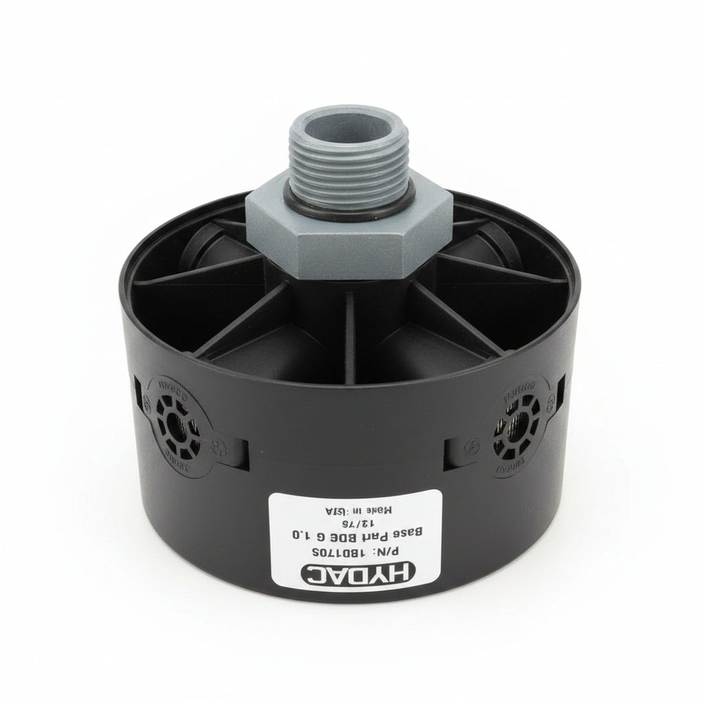 Base HYDAC BDE G 1.0 para Respiradero Desecante