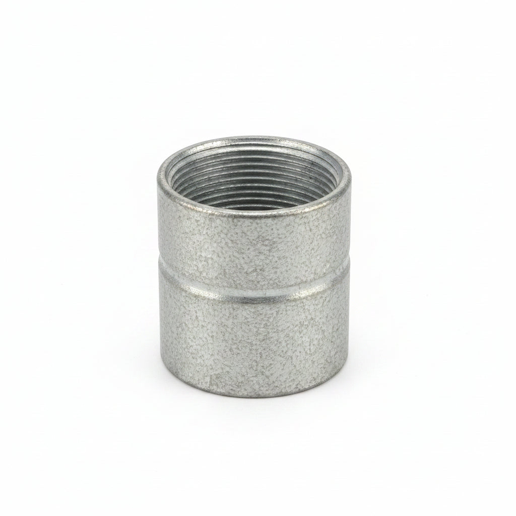 Cople Galvanizado de 3" Rosca Industrial